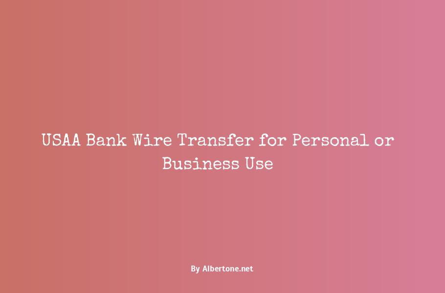 usaa bank wire transfer