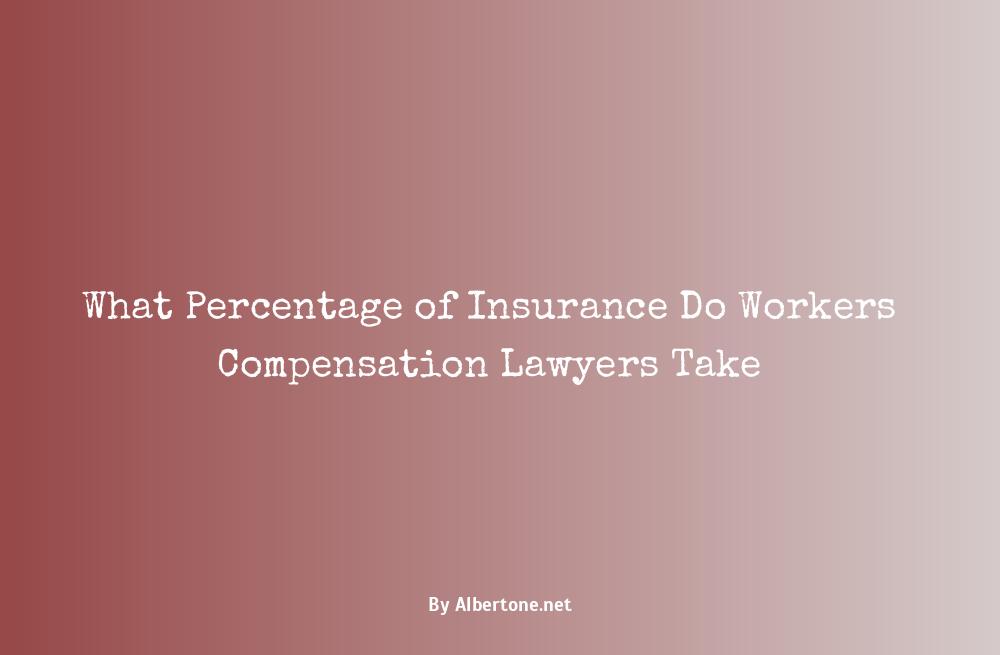 what percentage does a workers comp lawyer get