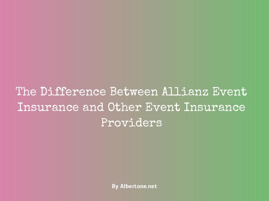 what is allianz event insurance