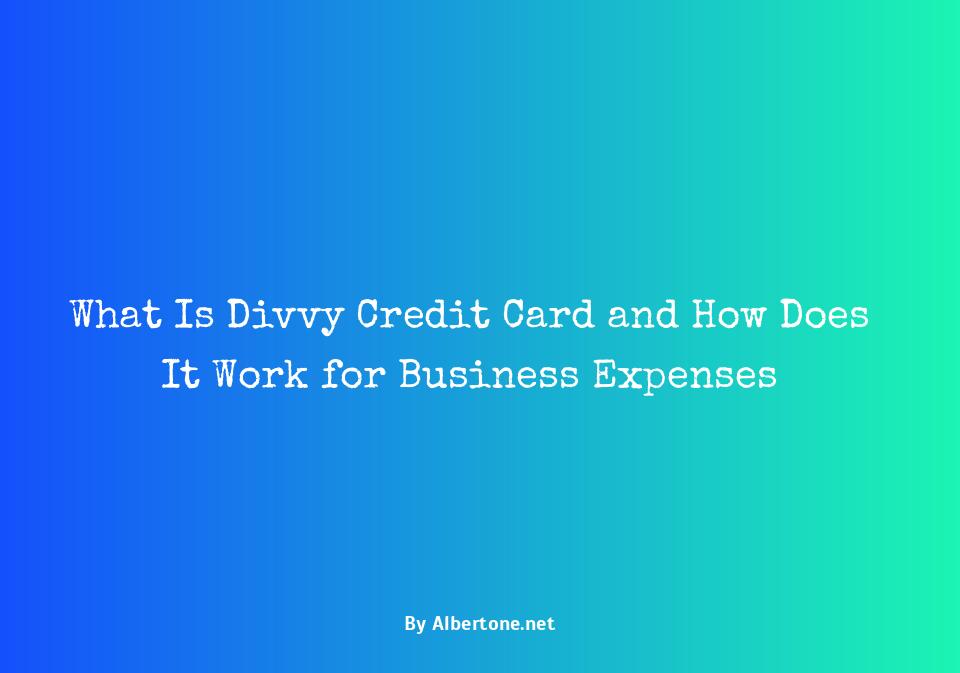 what is divvy credit card