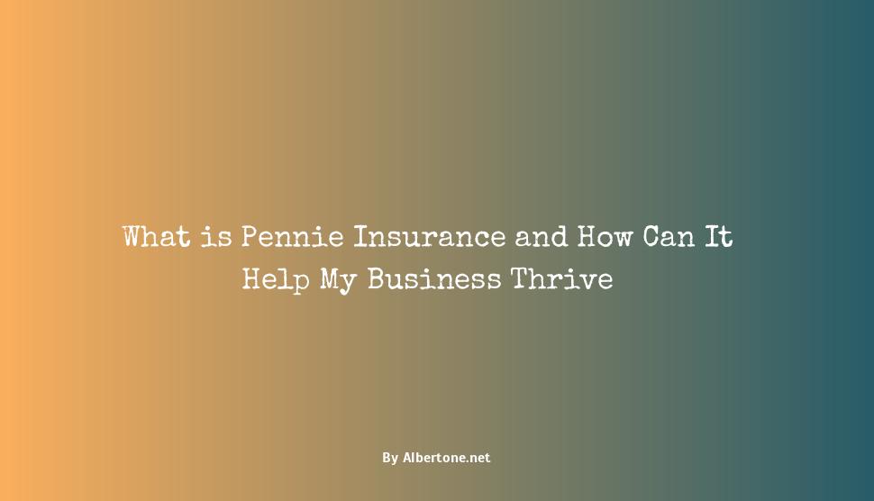 what is pennie insurance