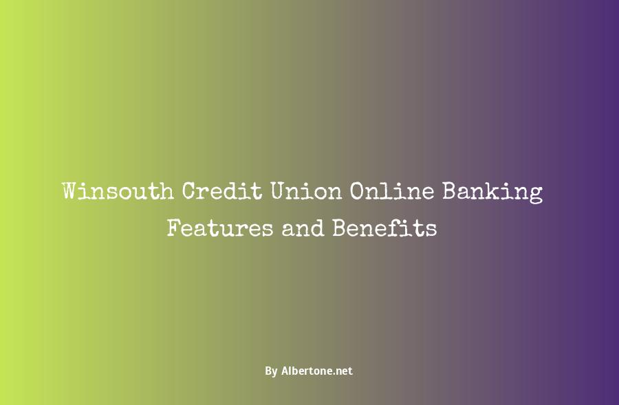 winsouth cu online banking