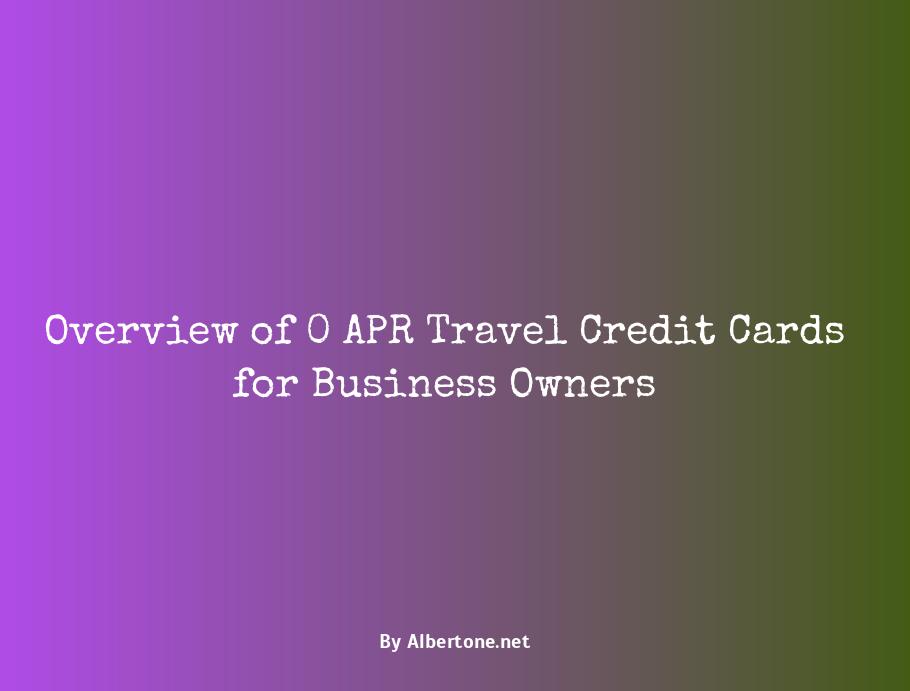 0 apr travel credit cards