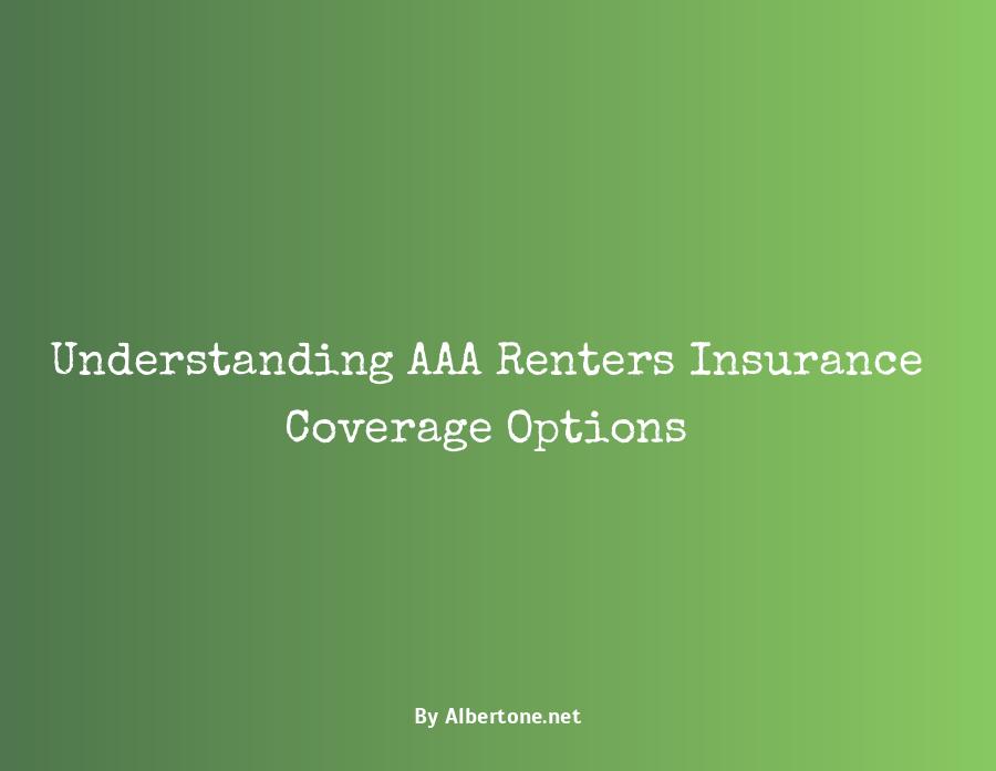 aaa renters insurance coverage