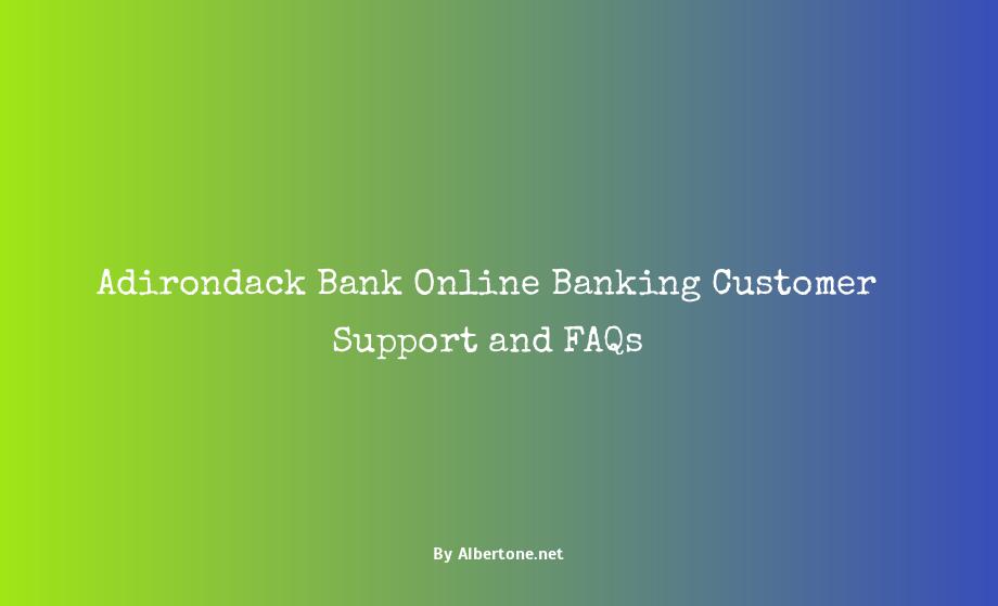 adirondack bank online banking