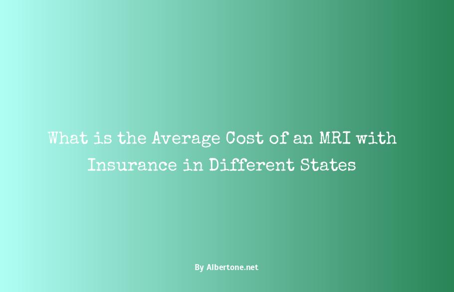 average cost of mri with insurance