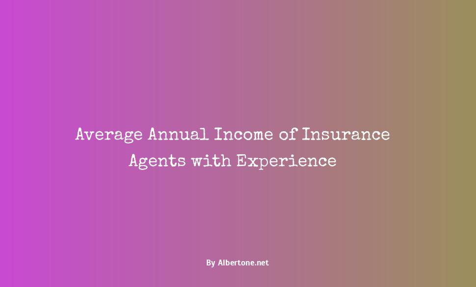 average income of insurance agent