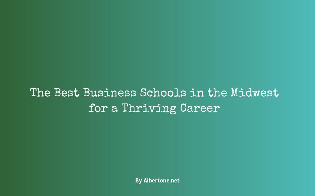 best business schools in midwest