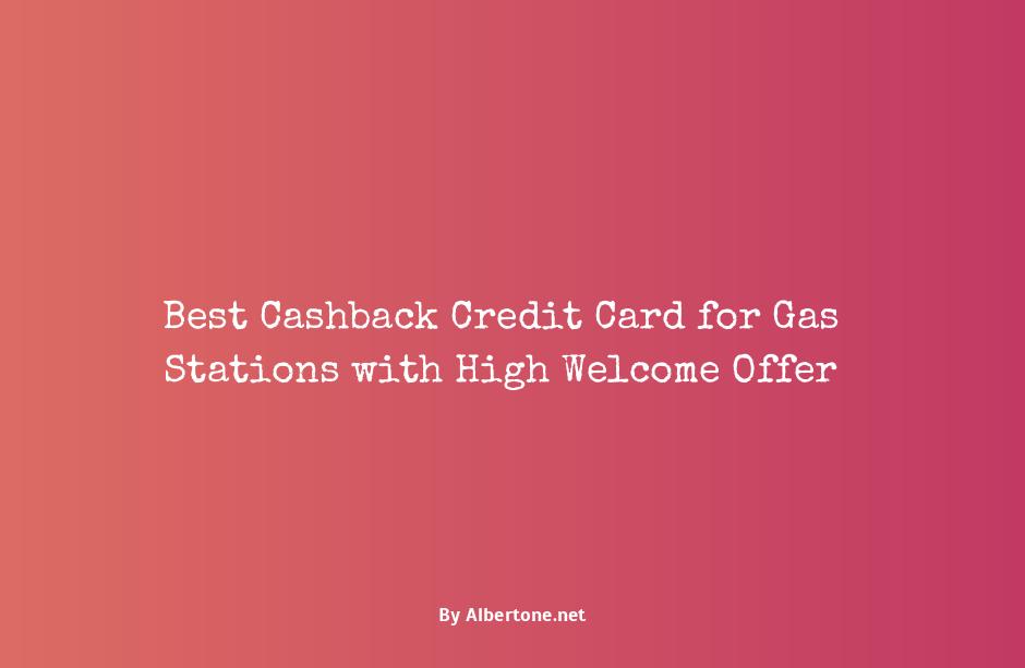 best cashback credit card for gas