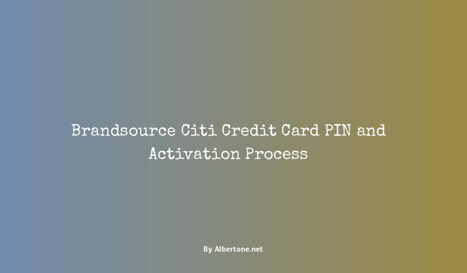 brandsource credit card citi