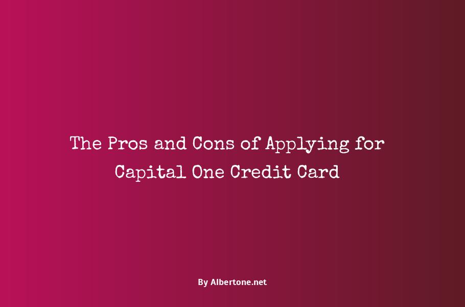 capital one credit card apply