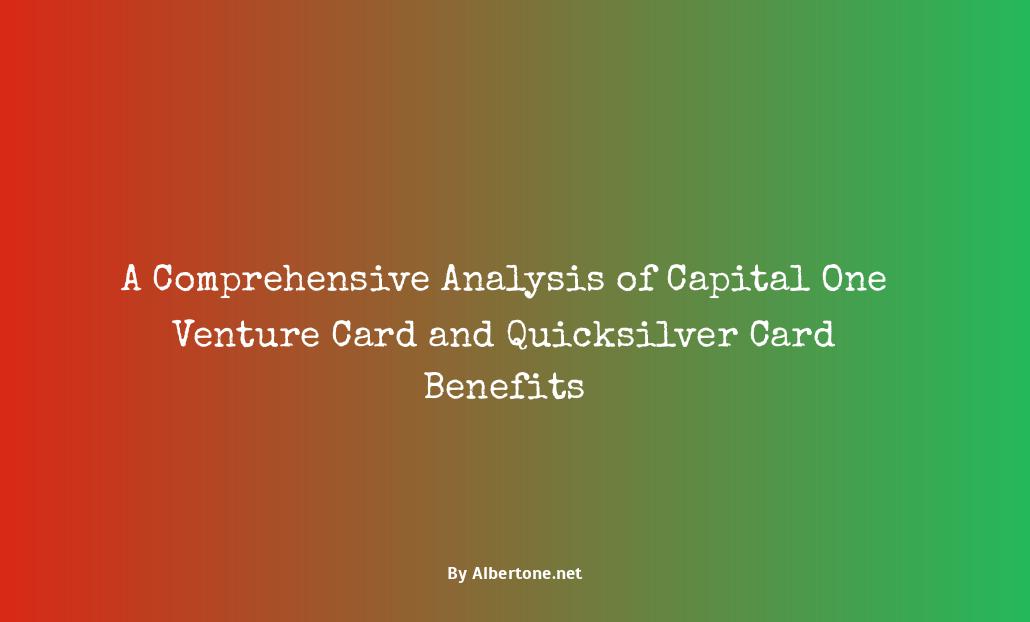 capital one venture card vs quicksilver