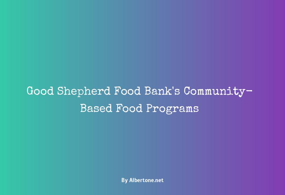 good shephard food bank