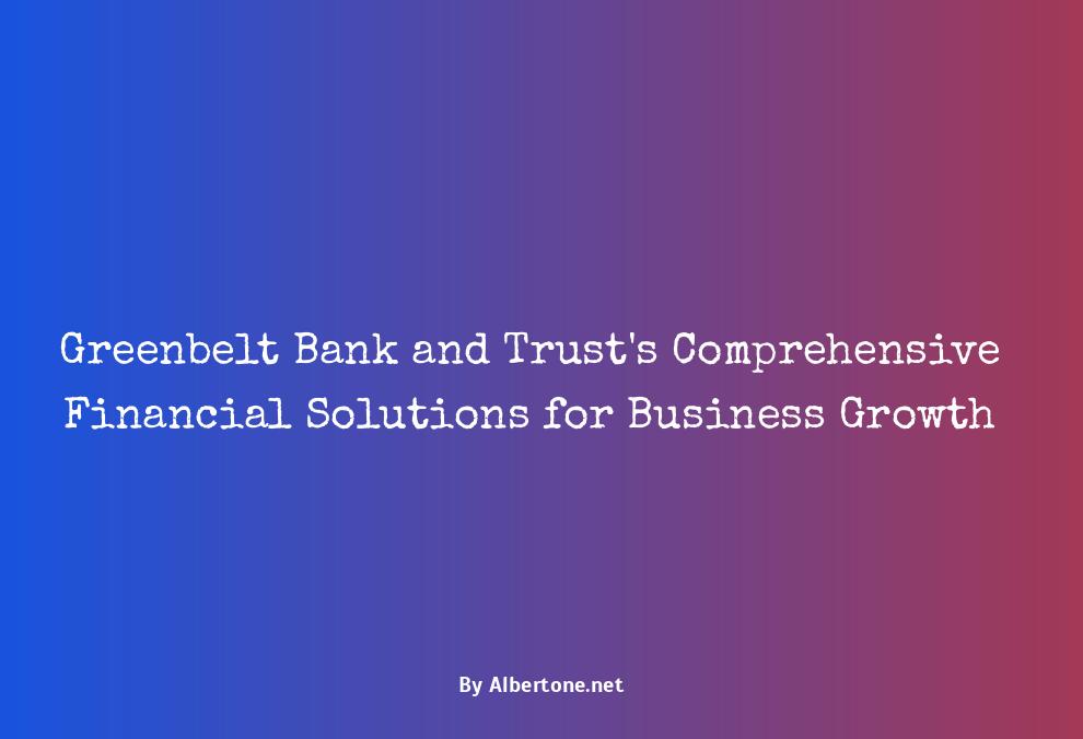 greenbelt bank and trust