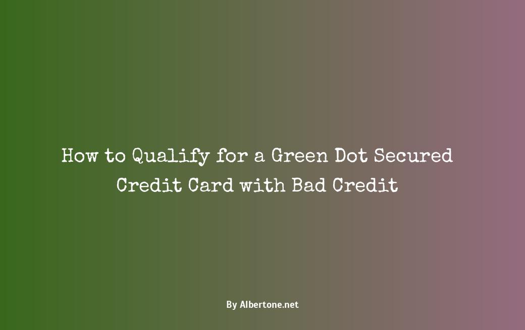 greendot secured credit card