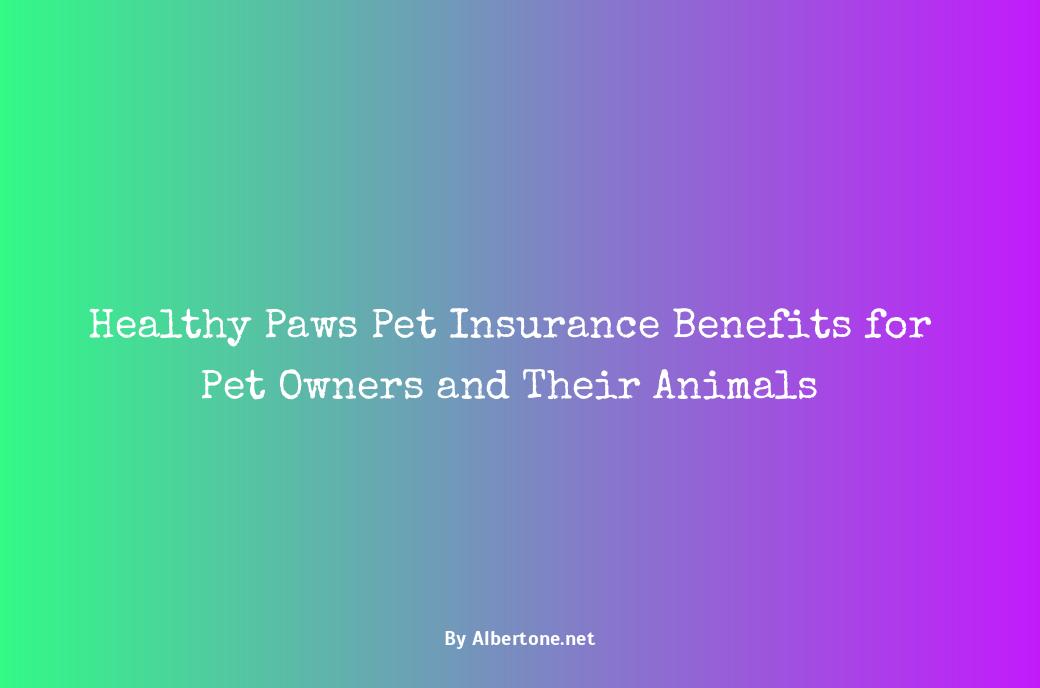 healthy paws pet insurance