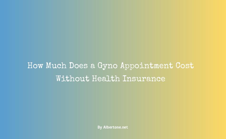 how much is a gyno appointment without insurance