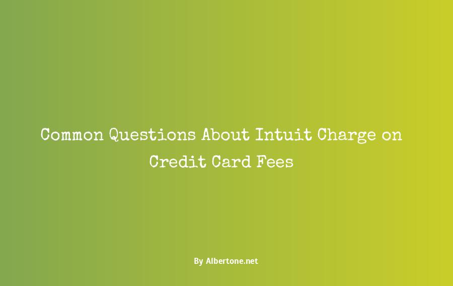 intuit charge on credit card