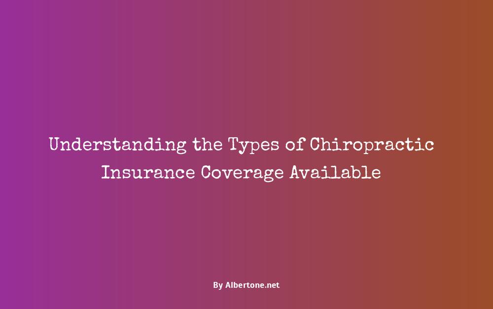 is chiropractic covered by insurance