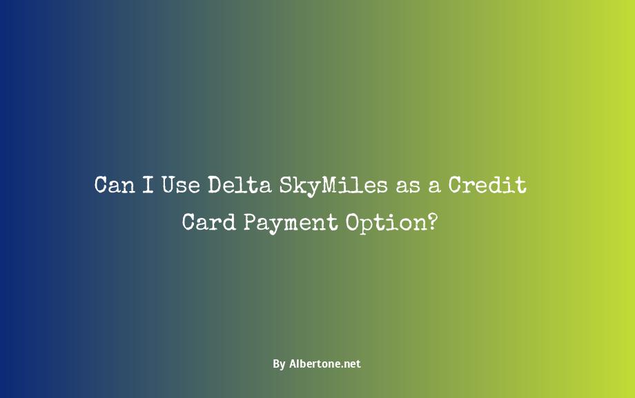 is delta skymiles a credit card