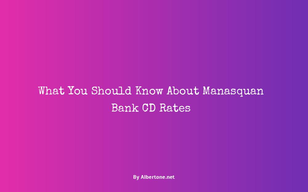 manasquan bank cd rates