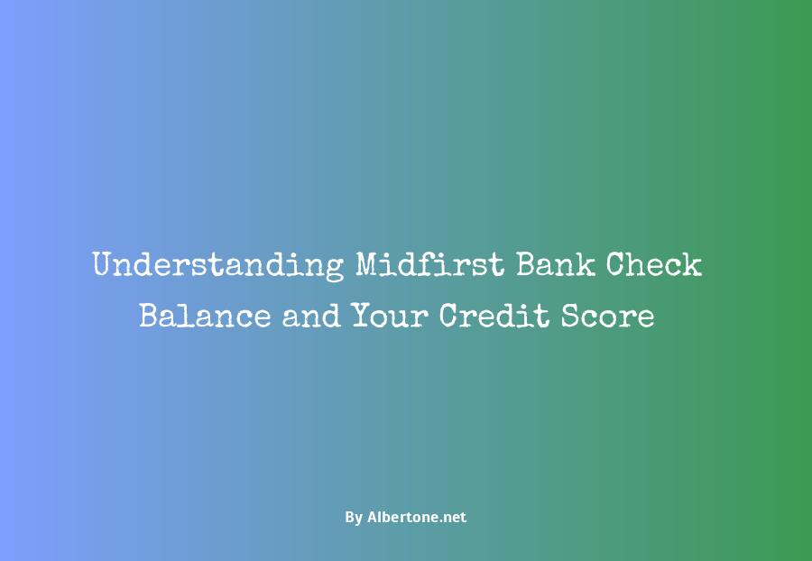 midfirst bank check balance