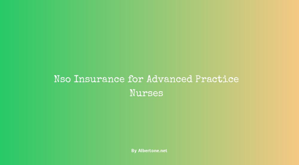 nso insurance for nurses