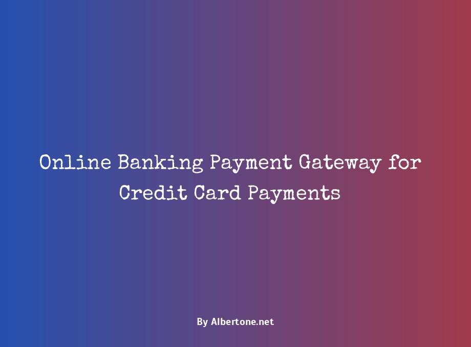 online banking payment to crd