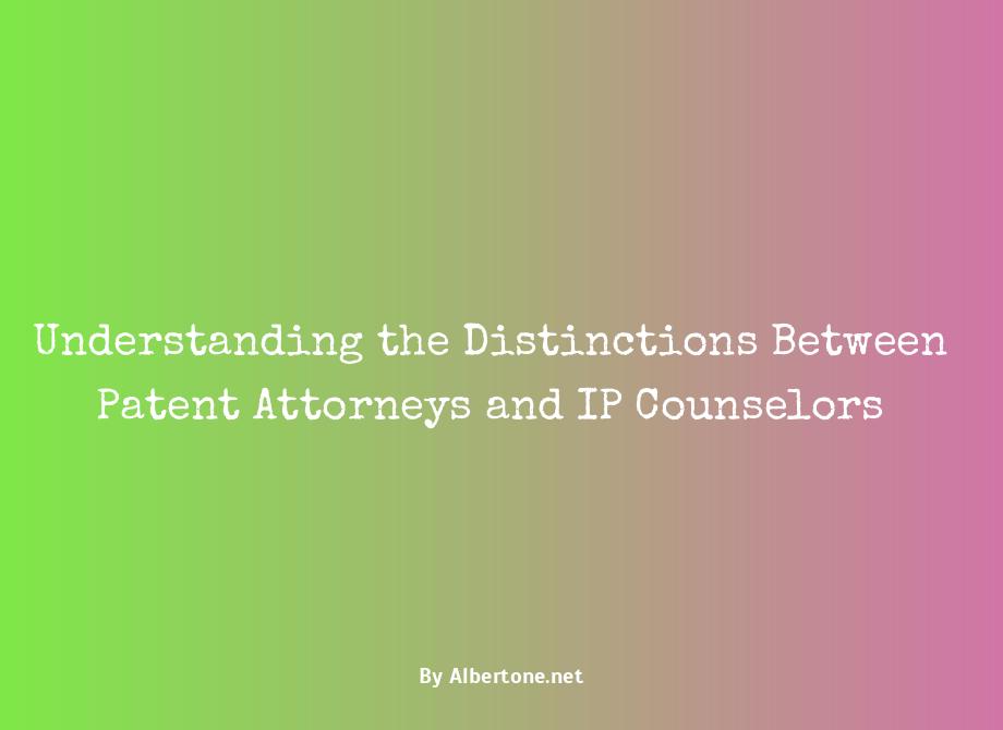 patent lawyer vs ip lawyer
