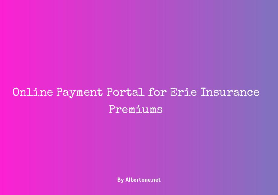 pay erie insurance online