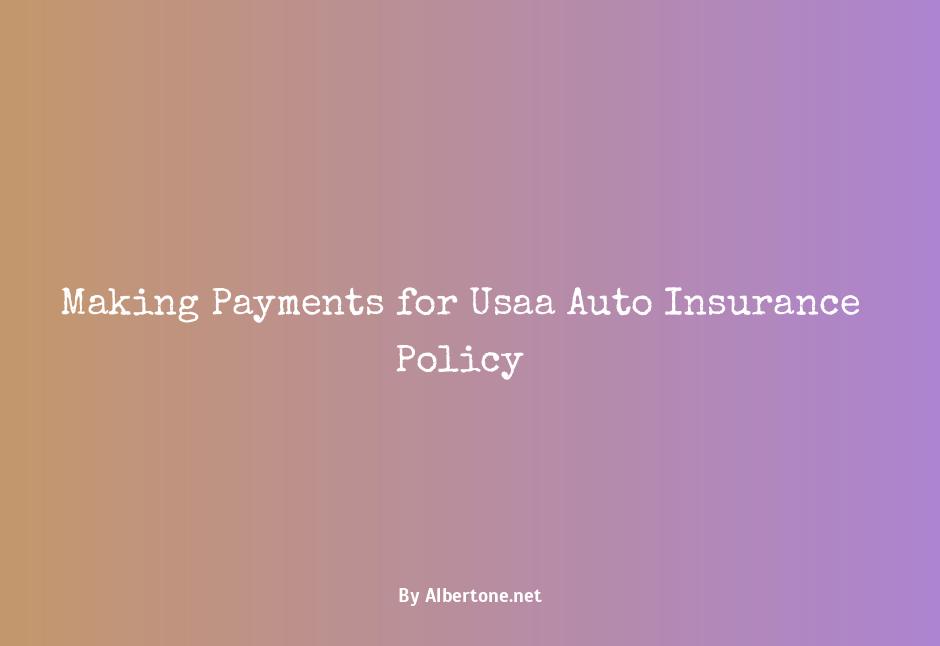 pay usaa auto insurance