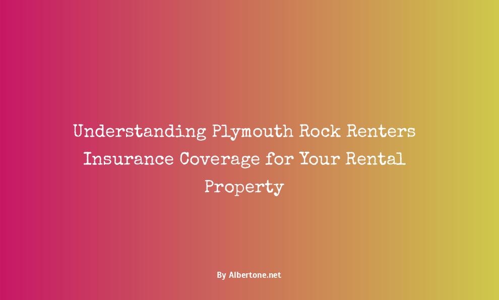 plymouth rock renters insurance