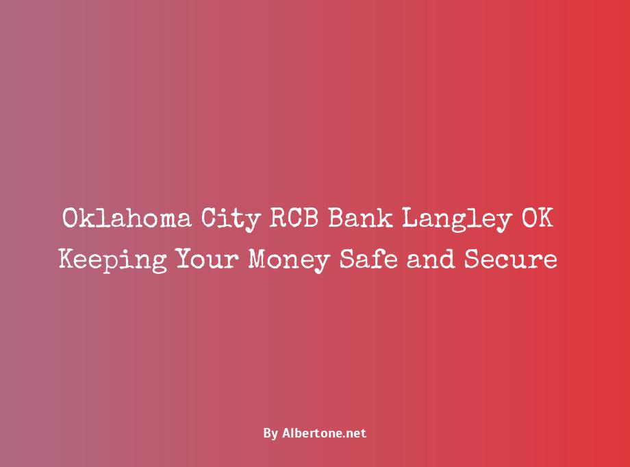 rcb bank langley ok