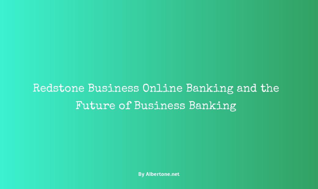 redstone business online banking