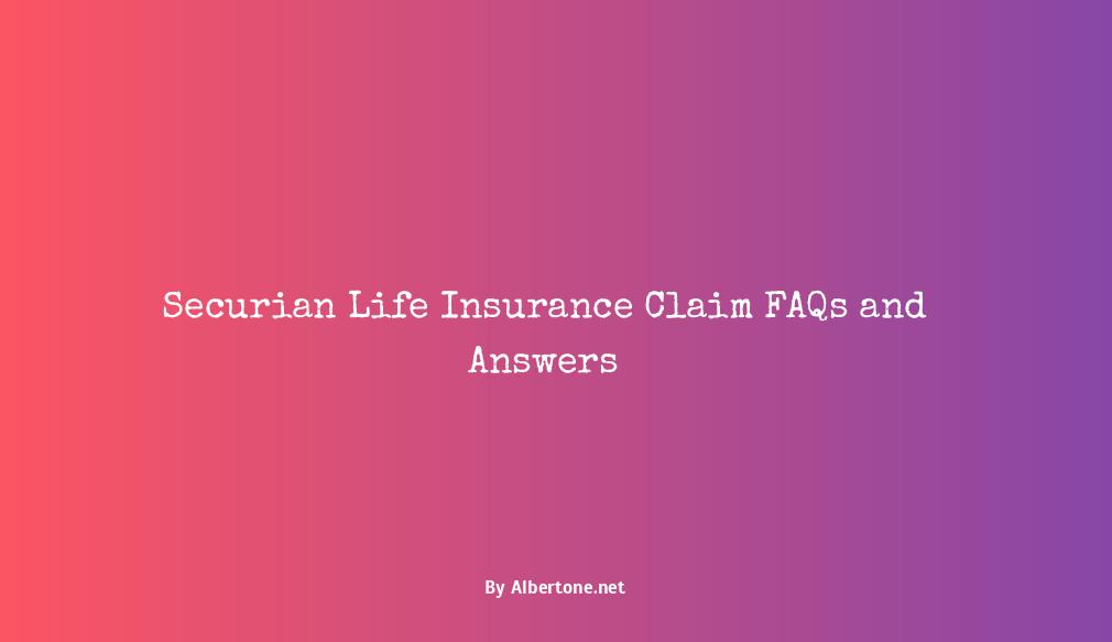 securian life insurance claim