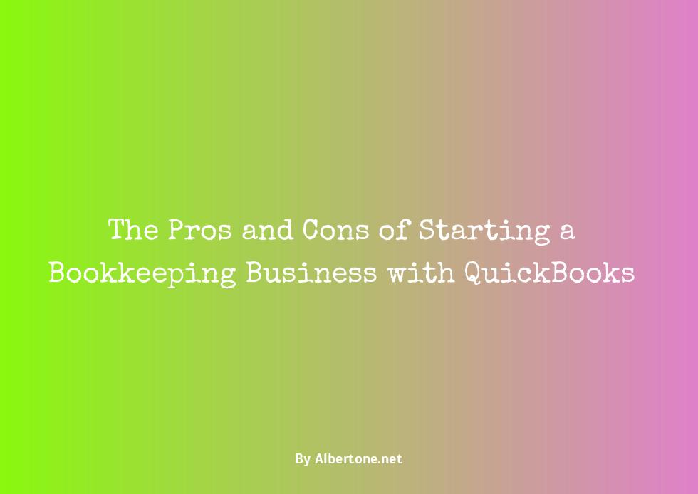 starting a bookkeeping business with quickbooks