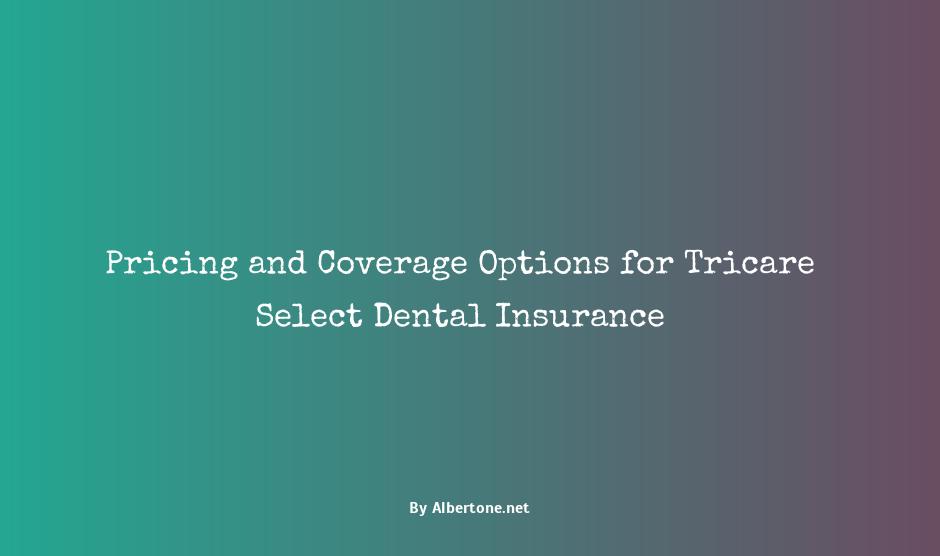 tricare select dental insurance