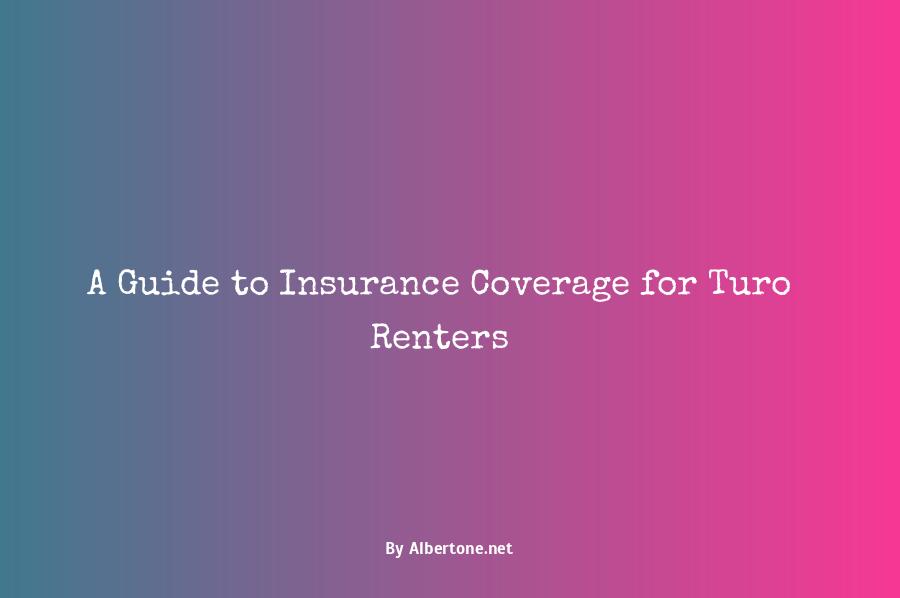 turo insurance for renters