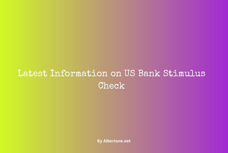 us bank stimulus check