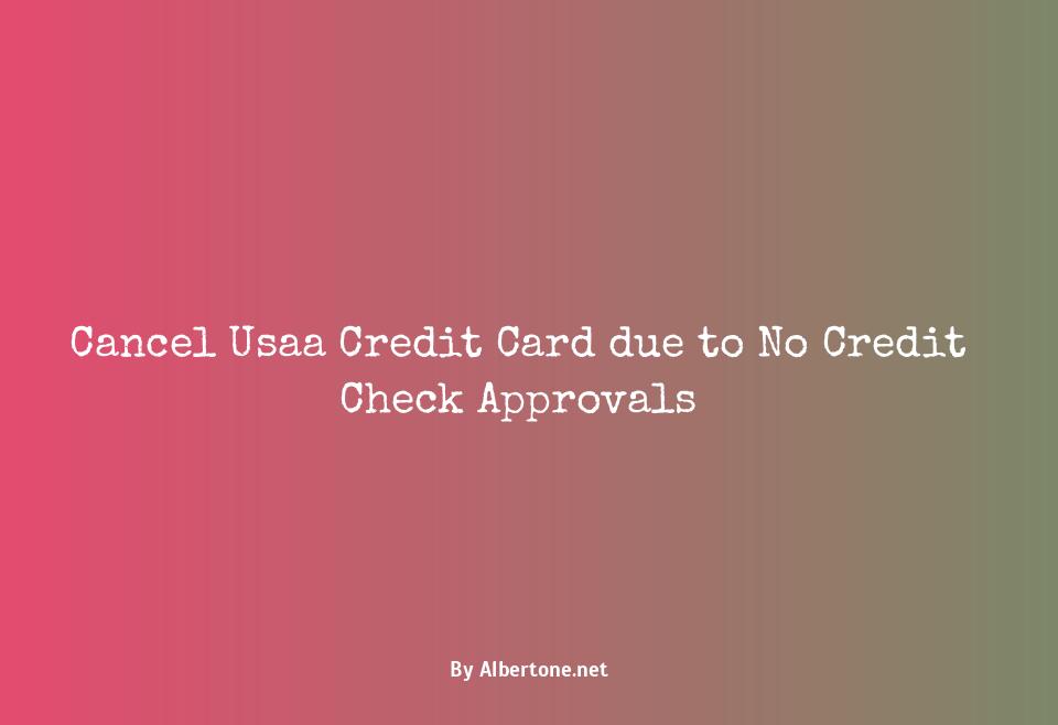 usaa cancel credit card