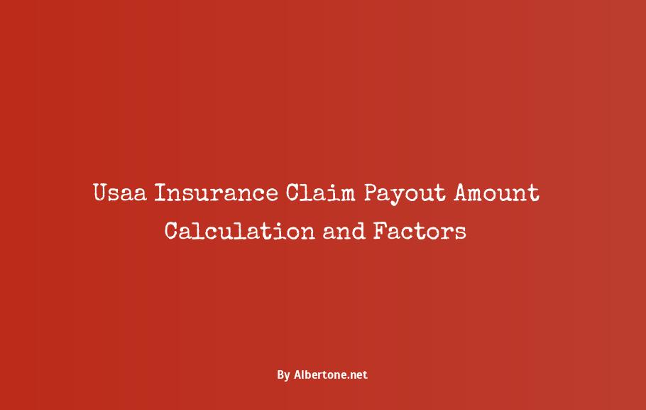 usaa insurance claim payout