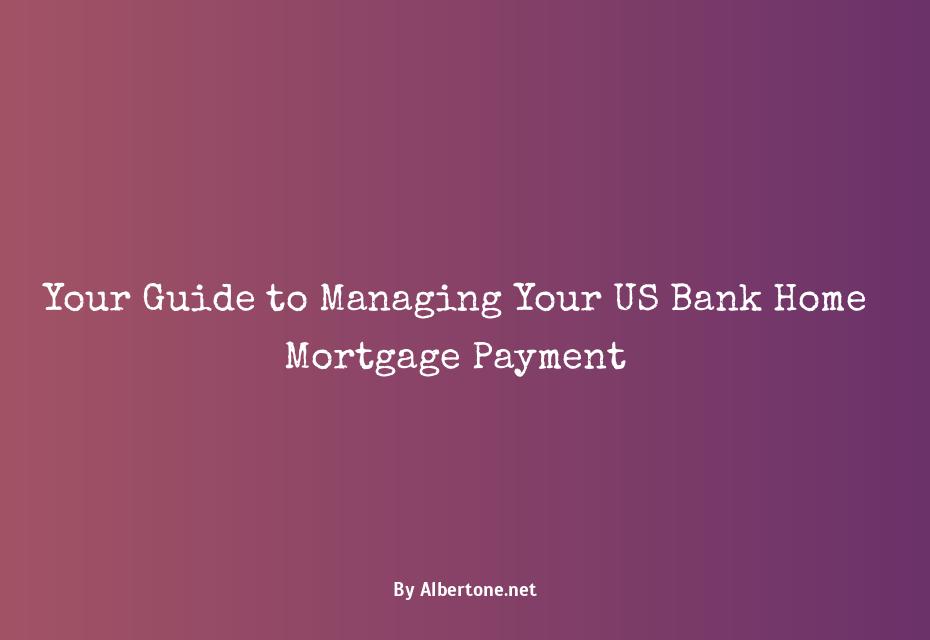 usbank home mortgage payment