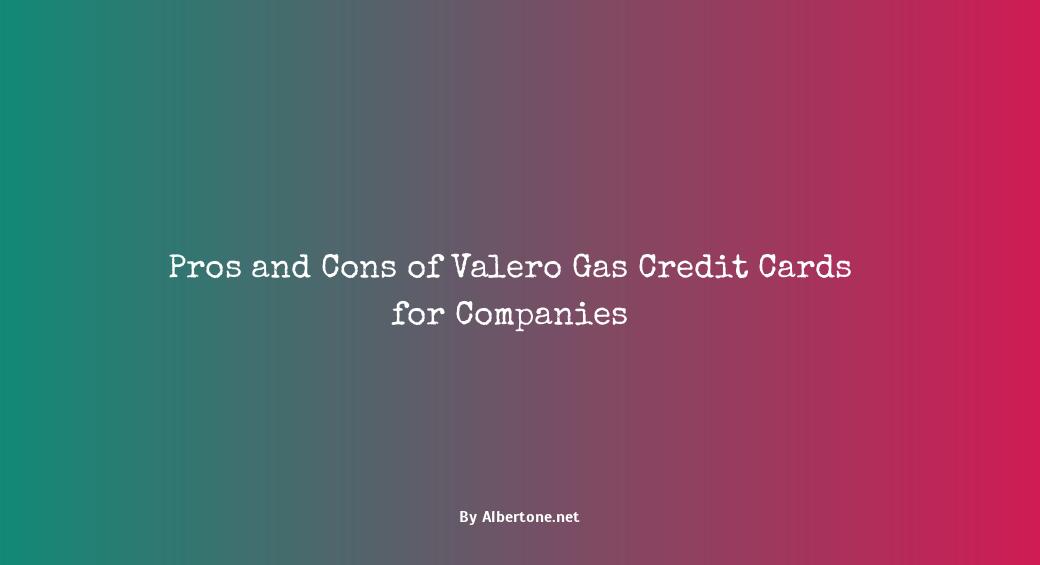 valero gas credit cards