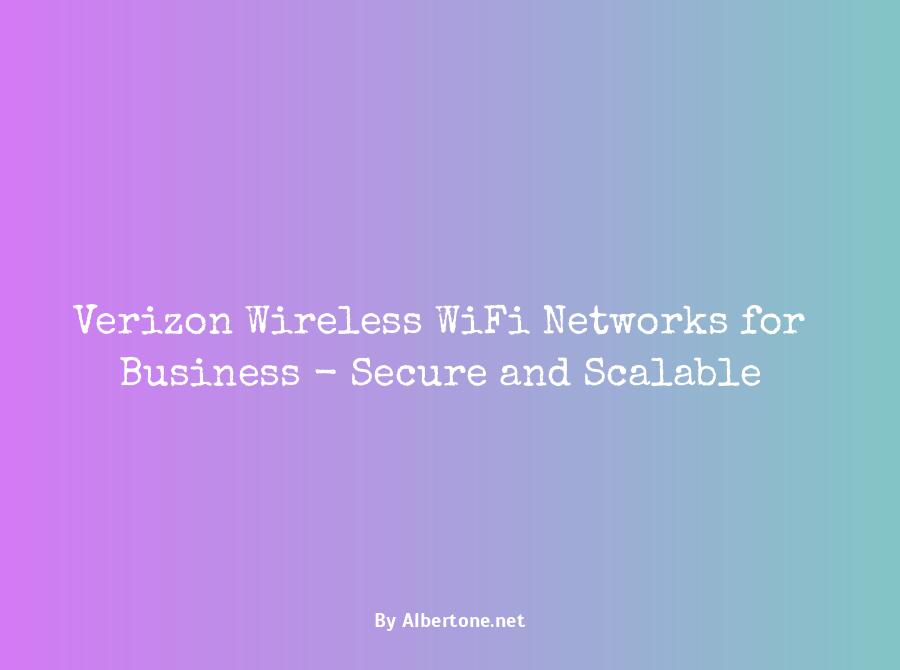 verizon wifi for business