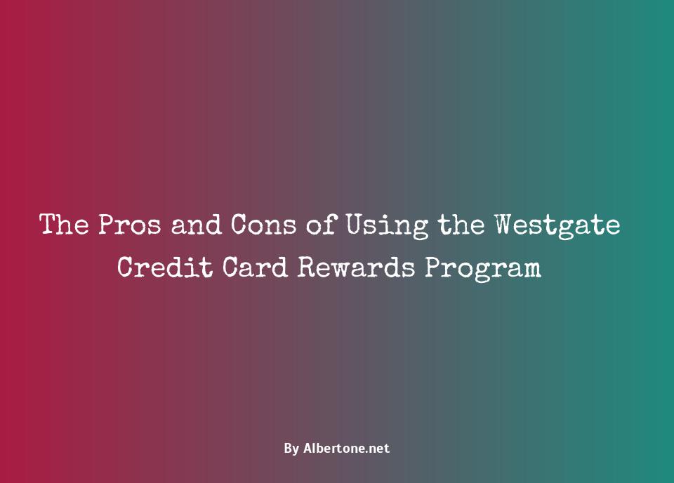 westgate rewards credit card