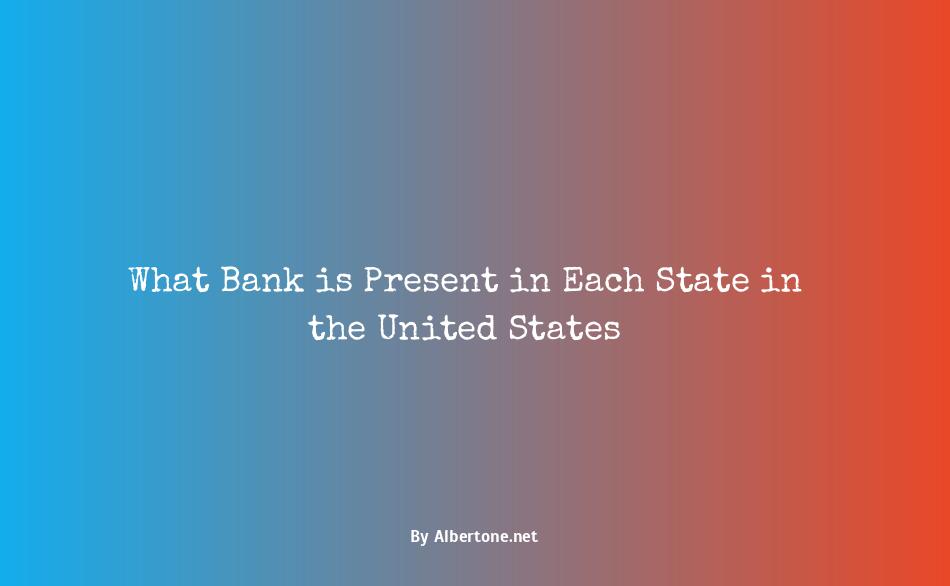 what bank is in every state