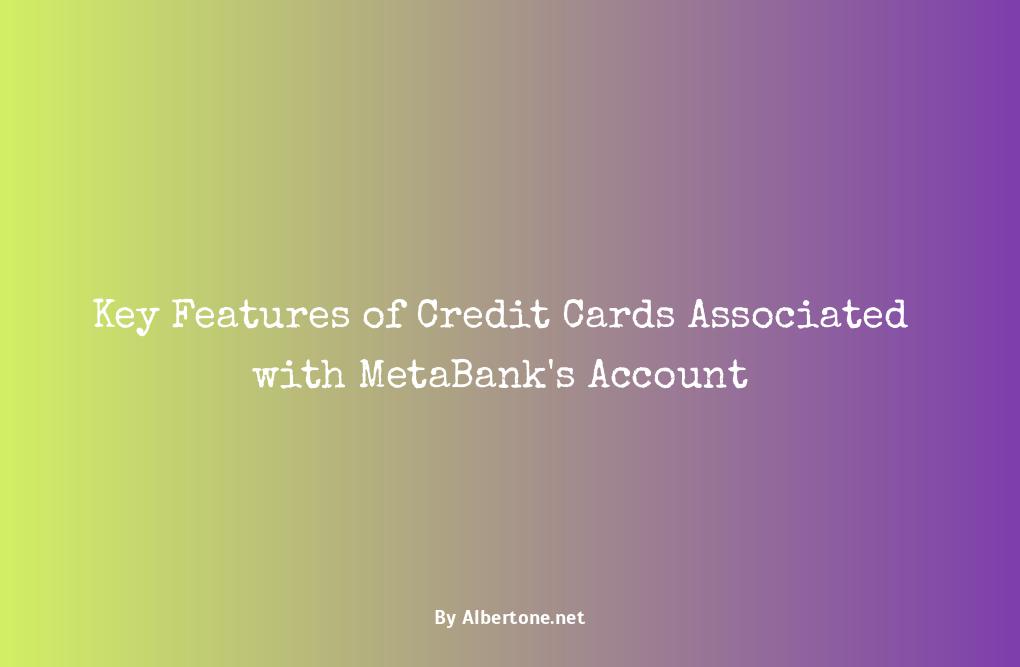 what cards are associated with metabank