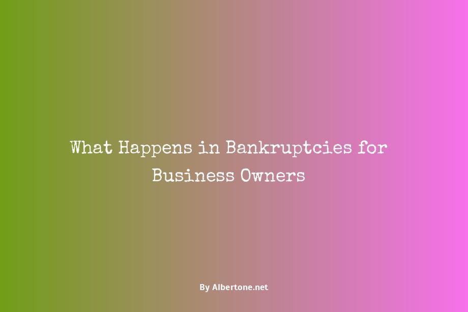 what happens in bankruptcies