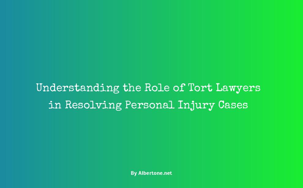 what is a tort lawyer