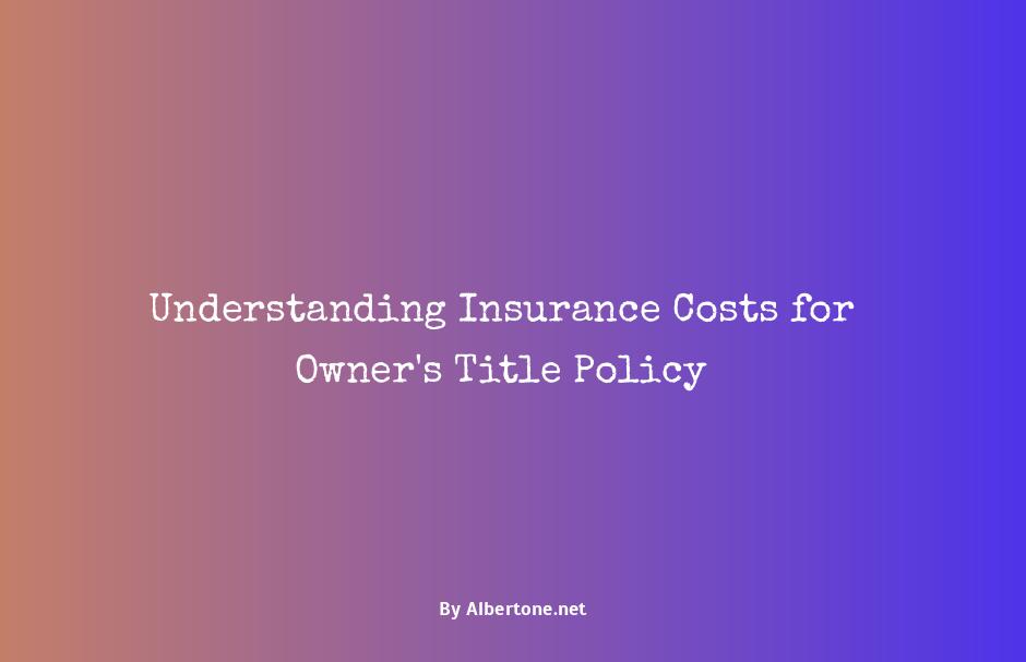 who pays for owner's title insurance